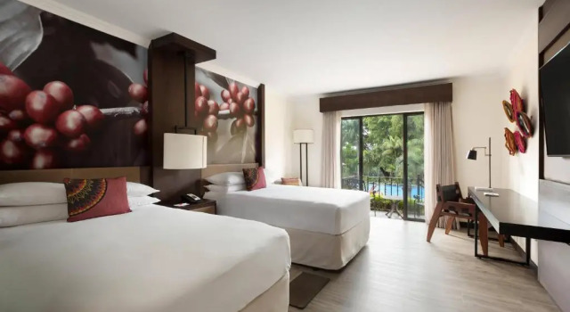 Четырёхместный номер Standard Цокольный этаж Costa Rica Marriott Hotel Hacienda Belen