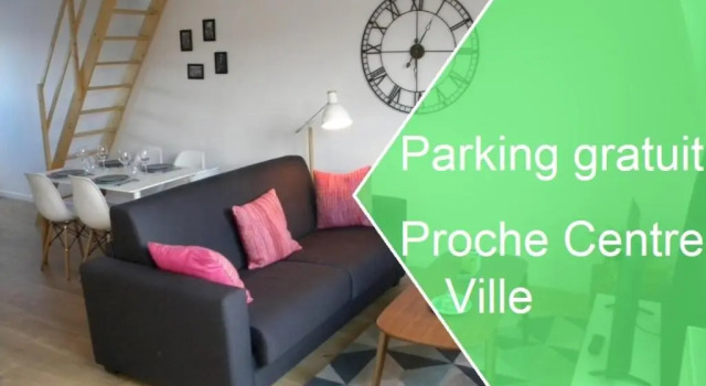 Апартаменты Apartment Lille - Proche métro - Stationnement gratuit