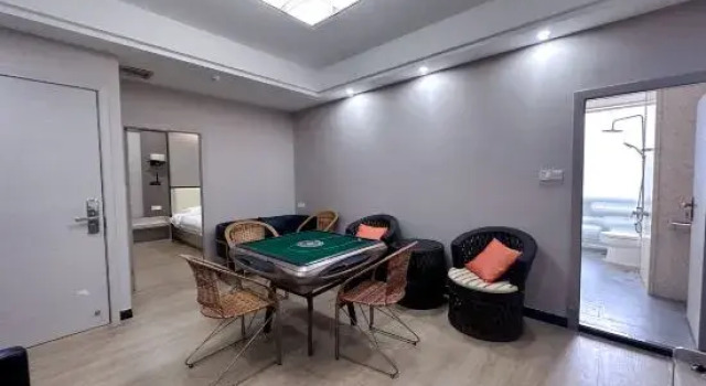 Люкс Deluxe Yunshan Hot Spring Courtyard
