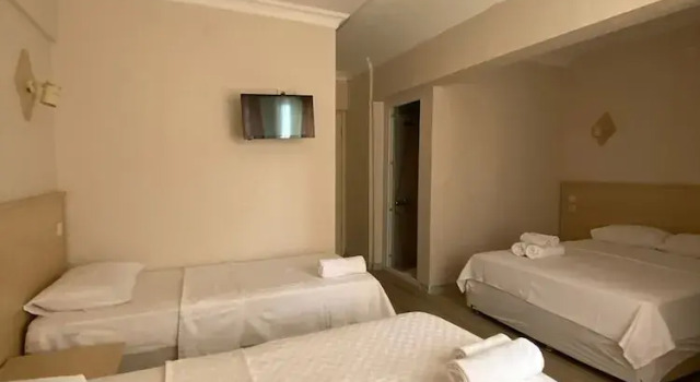 Четырёхместный семейный номер Standard с балконом Ege Soley Hotel