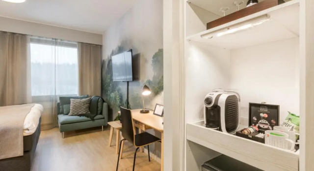 Двухместный номер Superior Hotel Haaga Central Park