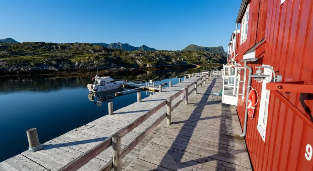 Коттедж с 2 комнатами с видом на море Nyvågar Rorbuhotell - by Classic Norway Hotels