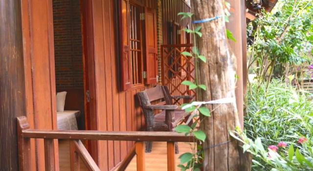 Двухместный номер Standard с видом на сад Mekong Rustic Can Tho Hideaway