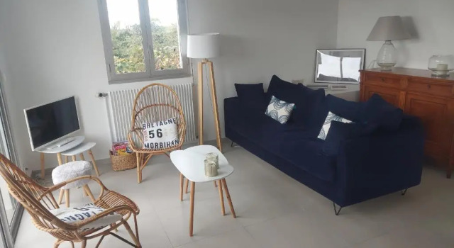 Коттедж Les pieds dans l'eau ! Venez decouvrir cette charmante maison de 90m2 situee a Sarzeau !