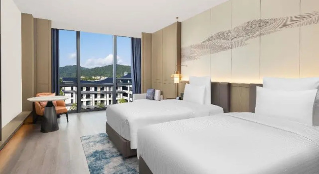 Двухместный номер Deluxe Pullman Taizhou Shenxianju
