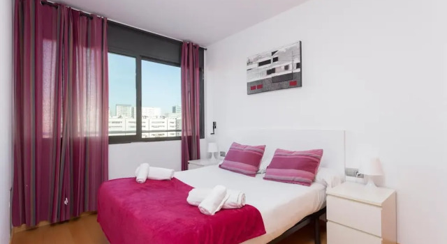 1216 - Forum Gardens Apartment, Забронировать Апартаменты/квартира Отели провинции Барселоны с парковкой, Парковка