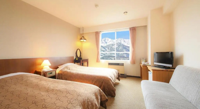 Двухместный номер Standard с видом на горы Hakuba Highland Hotel