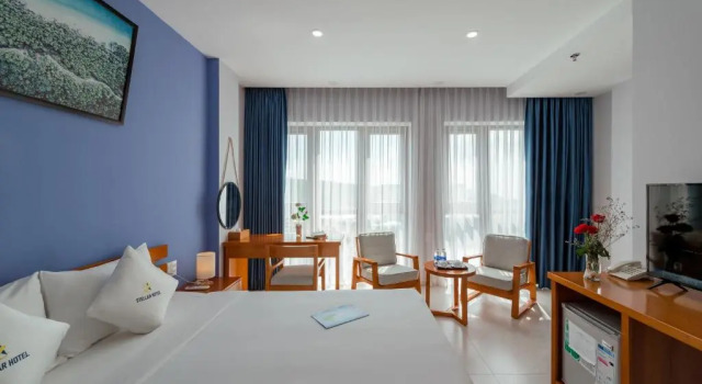 Двухместный номер Deluxe с видом на море Stellar Hotel