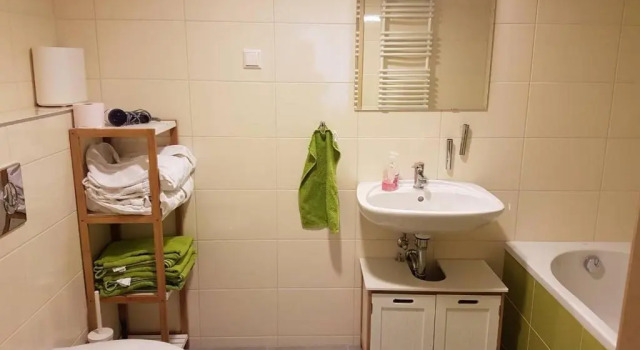 Семейные апартаменты Deluxe c 1 комнатой с видом на озеро Lake and Spa Apartman