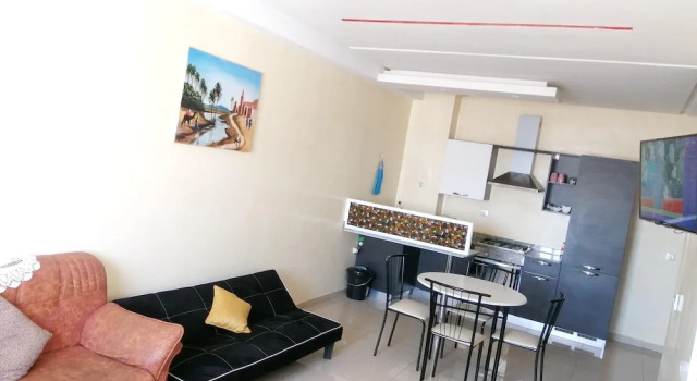 Apartment with One Bedroom in Agadir, with Wonderful Mountain View, Shared Pool, Furnished Garden - 5 Km From the Beach