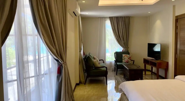 Номер Deluxe с балконом и с видом на океан Viluveli Holiday Retreat