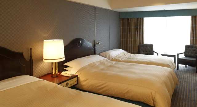 Трёхместный номер Standard Rose Hotel Yokohama, The Distinctive Collection By WORLDHOTELS