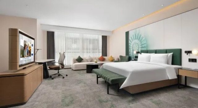 Люкс Hampton by Hilton Kunming Guandu Hello World