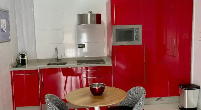 Апартаменты c 1 комнатой с балконом Apartamentos Abril