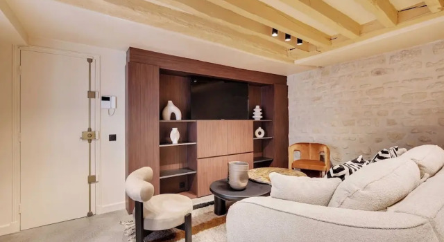 Sublime 3 BDR Renovated by Architect - Bon Marche, Забронировать Апарт-отель Отели Парижа с парковкой, рядом с Станция метро Pasteur, Парковка