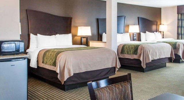 Шестиместный люкс Comfort Inn & Suites Woodward