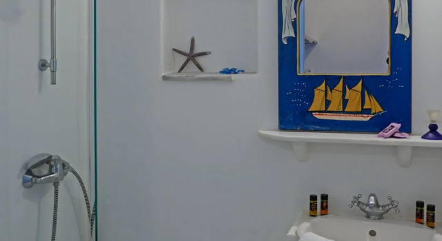 Двухместный номер Deluxe с видом на море Anerousses Mykonian Traditional Houses