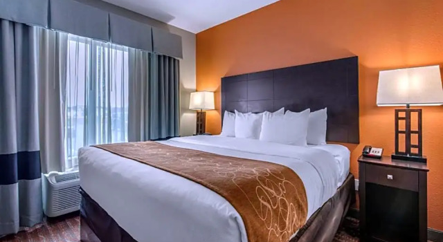 Kahden hengen Sviitti kaupunkinäköala Comfort Suites Jackson