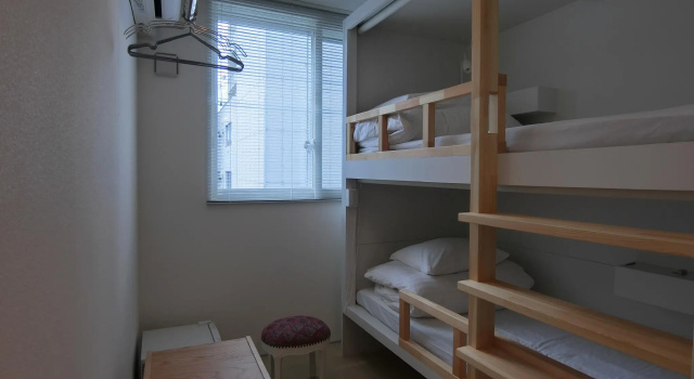 Четырёхместный номер Standard plat hostel keikyu sapporo sky