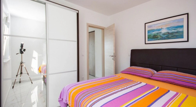 Апартаменты c 1 комнатой с балконом Apartments Happy Holiday