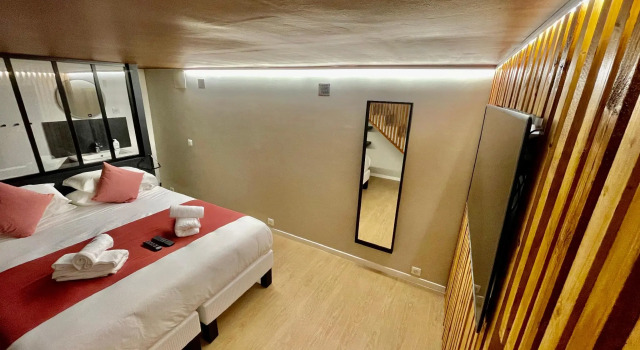 Suite souplex Paika, Забронировать Апартаменты/квартира Апартаменты Монпелье, рядом с Торговая палата Hôtel Saint-Côme, Апартаменты/квартира