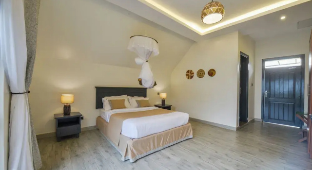 Одноместный номер Deluxe с балконом и с видом на сад Kabale Safari Club