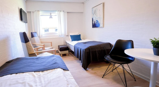 Klassisk  dobbelt værelse Hotel Fanø