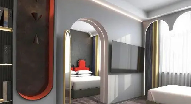 Люкс Luxury Haocai Muju Hotel (Mudanjiang High-speed Railway Station Beishan Park)