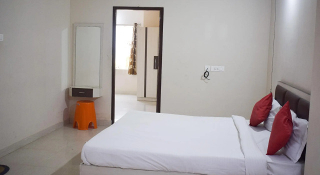 Camera doppia Deluxe con vista sulla città Goroomgo Grand Resort Puri