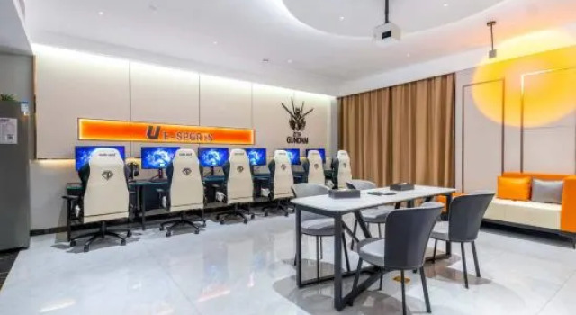 Кровать в общем номере Youdianjing Hotel (Wanda Plaza, Qingchang Avenue, Fuqing)