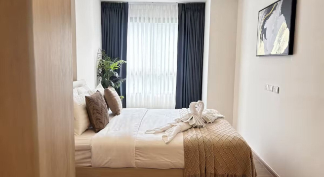 Номер Standard с 2 комнатами с видом на бассейн 2 BR Dcondo Reef Phuket By Ploy
