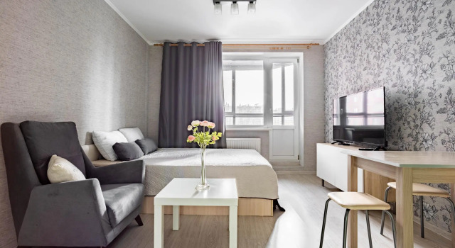 Студия с балконом Neva Bed (Нева Бэд) на улице Садовая