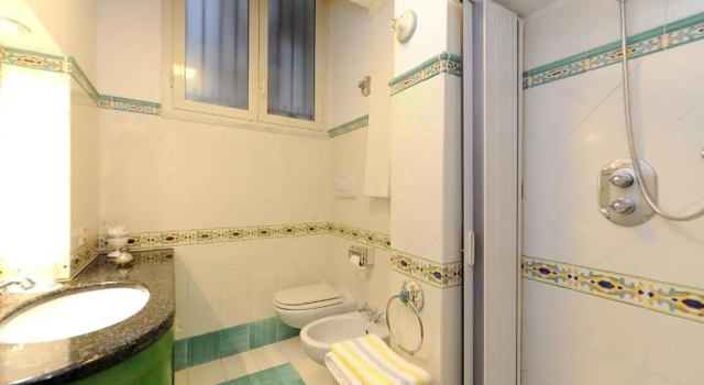 Апартаменты c 1 комнатой с балконом и с видом на море Casa Colonne