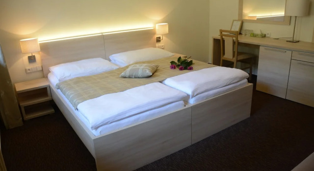 Трёхместный номер Classic Wellness hotel Sauna