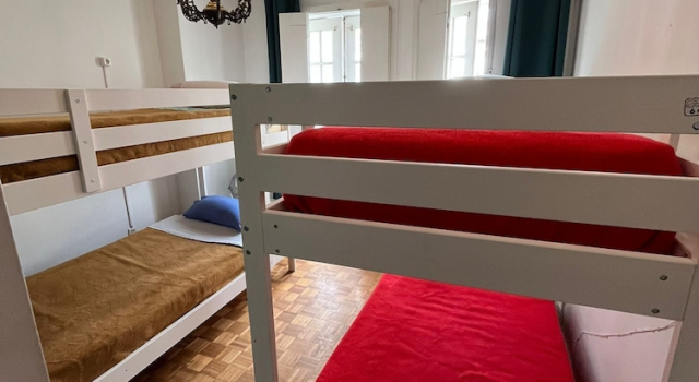 Кровать в общем номере (мужской номер) Arcanjo Hostel 2