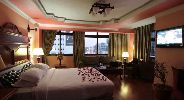 Junior Suite s balkonem Haimi Apartment Hotel