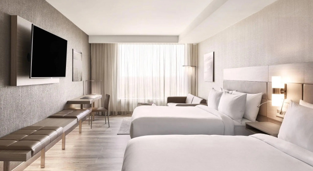 Четырёхместный номер Standard AC Hotel by Marriott Bridgewater