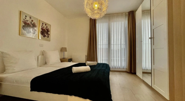 Апартаменты c 1 комнатой с балконом OneLuxStay near Diamond District
