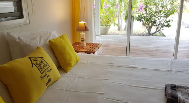 Jardin dO résidence naturiste couples only, Reserva ahora Hotel Hoteles en Orient Bay con piscina, Piscina