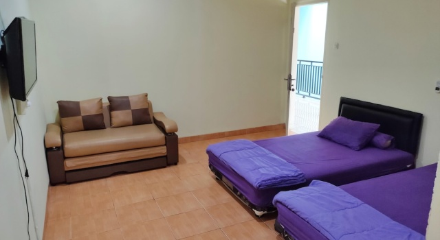 Standard Twin room Radio Backpacker Guesthouse Syariah