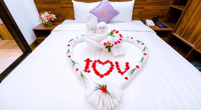 Двухместный номер Deluxe Hue Golden Inn Hotel