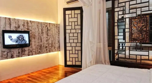 Семейный номер Deluxe Courtyard @ Heeren Boutique Hotel