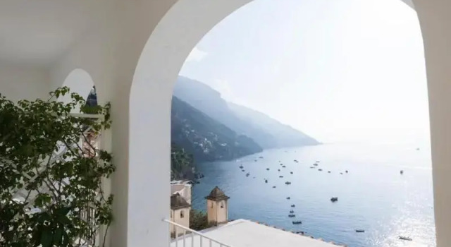 Двухместный номер Standard с балконом и с видом на море Palazzo Talamo