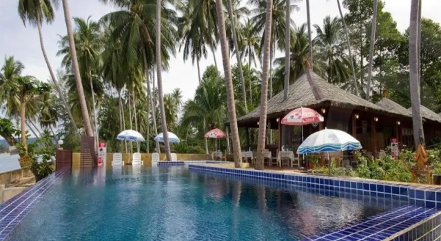Люкс c 1 комнатой с видом на океан Lipa Bay Resort