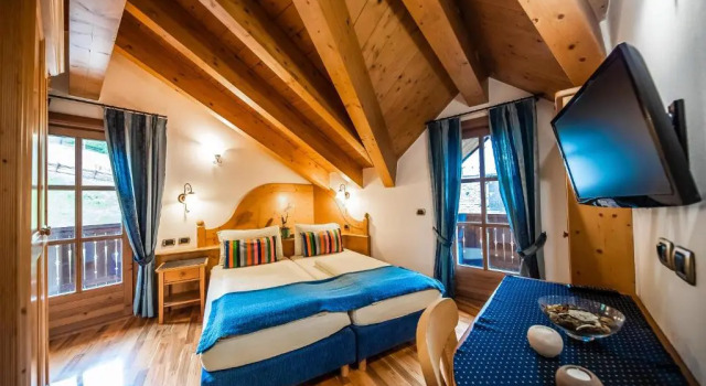 Apartment 1 Schlafzimmer mit Balkon Chalet Mottolino