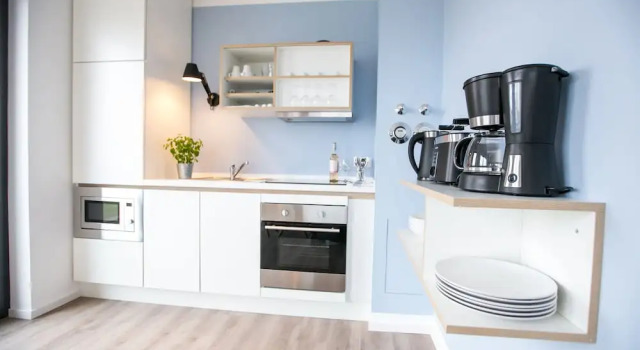 Апартаменты c 1 комнатой с балконом Hafenapartments Warnemünde
