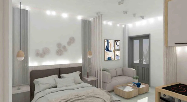 Коттедж c 1 комнатой Santorini Garden Homes