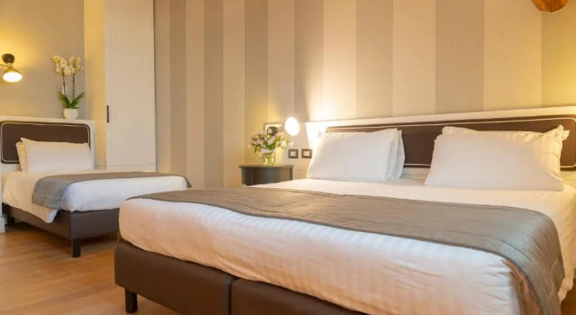 Трёхместный номер Superior Hotel Grande Italia