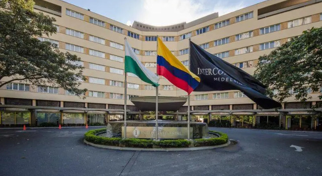 Кровать в общем номере InterContinental Medellin - Movich by IHG
