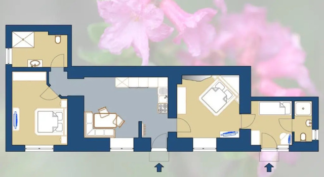 Апартаменты с видом на сад Gletscher Appartements